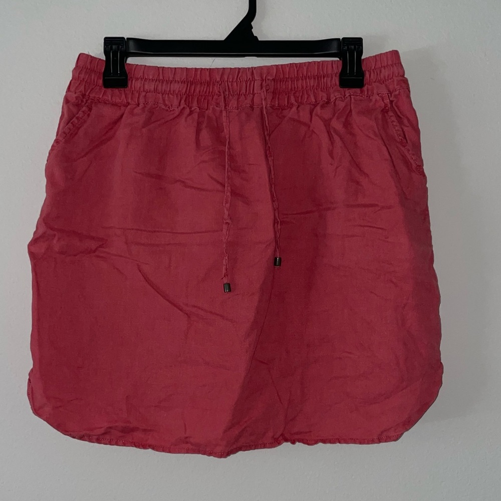 boho-chic, vacation beachy vibes Women's M Linen Skirt